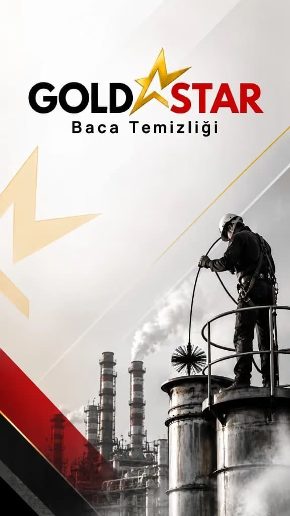 GoldStar Baca Temizliği endüstriyel baca temizlik uygulaması